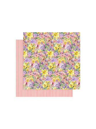 set de 16 papiers imprimés double face - graphic 45 - grow with love