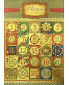 Pack de 5 papiers imprimés perlés simple face - The Nutcracker - Ciao Bella