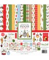 Pack 12 papiers imprimés - Collection "Winnie The Pooh Christmas" - Echo Park