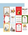Pack 12 papiers imprimés - Collection "Winnie The Pooh Christmas" - Echo Park