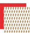Pack 12 papiers imprimés - Collection "Winnie The Pooh Christmas" - Echo Park