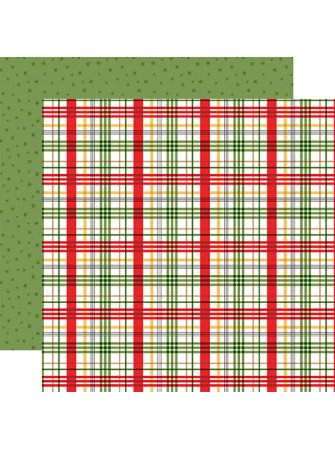 Pack 12 papiers imprimés - Collection "Winnie The Pooh Christmas" - Echo Park