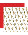Pack 12 papiers imprimés - Collection "Winnie The Pooh Christmas" - Echo Park