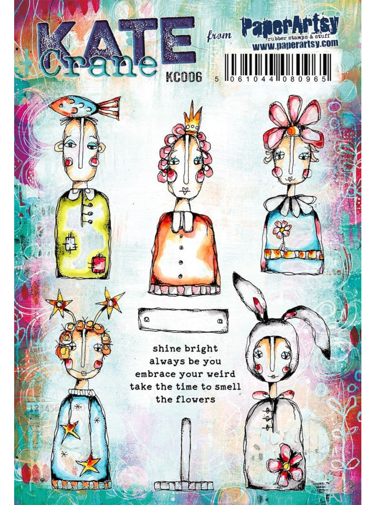 Tampon cling - 6 - Collection "Kane Crane" - PaperArtsy