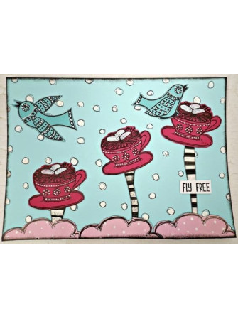Tampon cling - Clare Lloyd 10 - Collection Eclectica - PaperArtsy