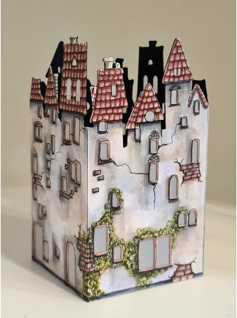 Building Silhouettes - Dies 58 - Matrice de découpe - Aall & create