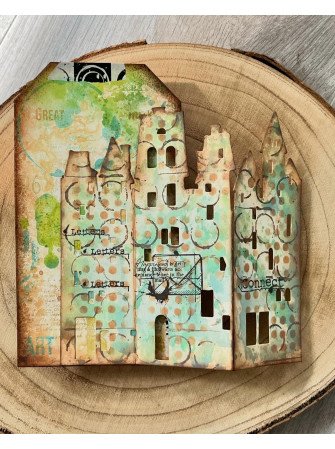 Building Silhouettes - Dies 58 - Matrice de découpe - Aall & create