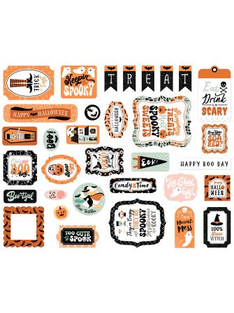 Ephemera - Collection "Spooktacular Halloween" - Echo Park