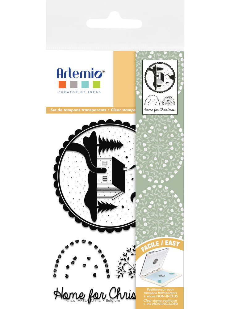 Collection "Home for Christmas" - Tampon Clear - Artemio
