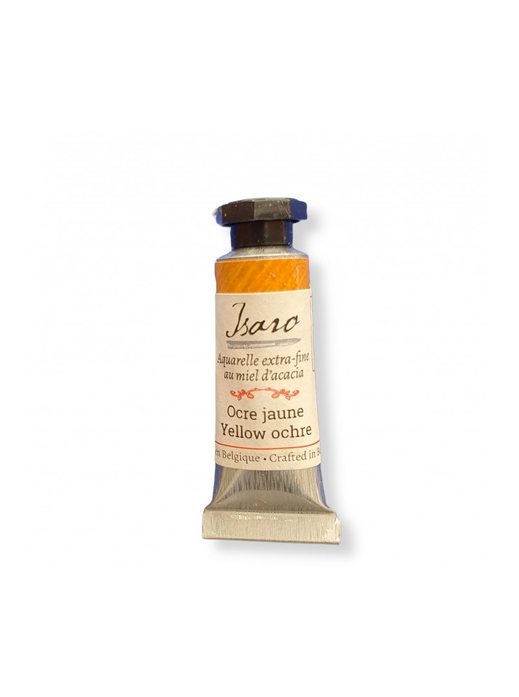 Aquarelle extra fine en tube - Ocre jaune - Isaro