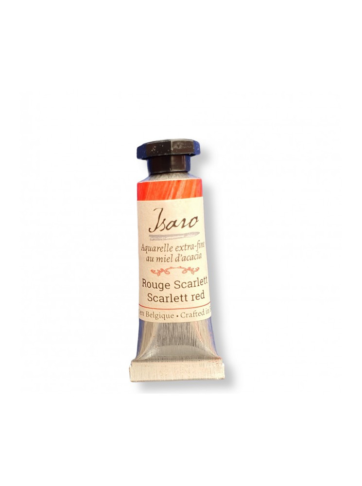 Aquarelle extra fine en tube - Rouge Scarlett - Isaro