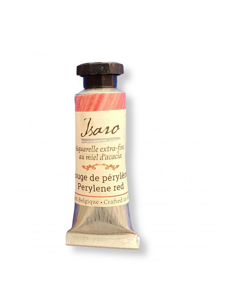 Aquarelle extra fine en tube - Rouge de Pérylène - Isaro