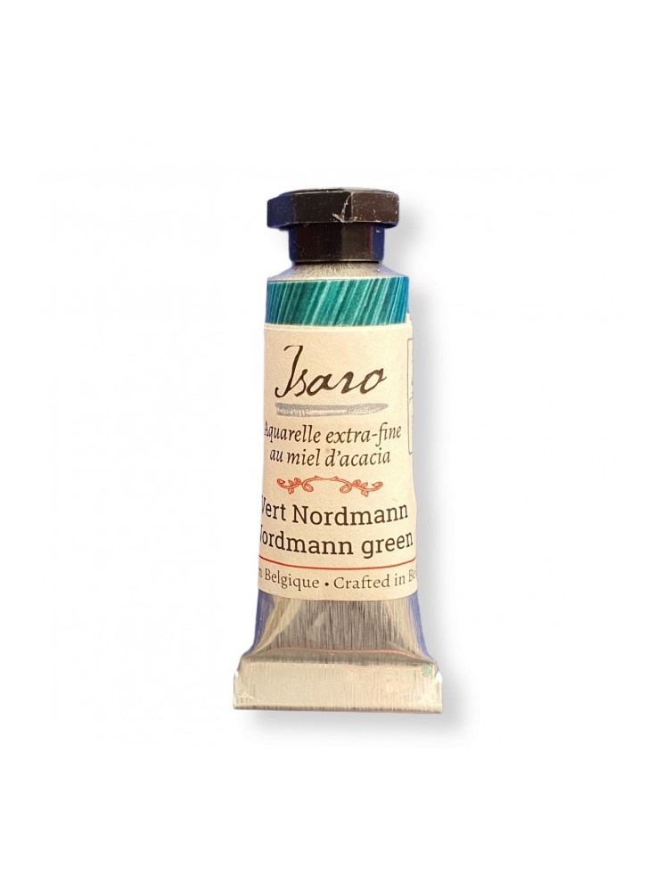 Aquarelle extra fine en tube - Vert Nordmann - Isaro