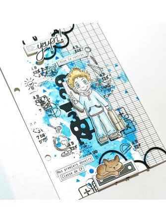 School - Tampon clear - Graffiti Girl