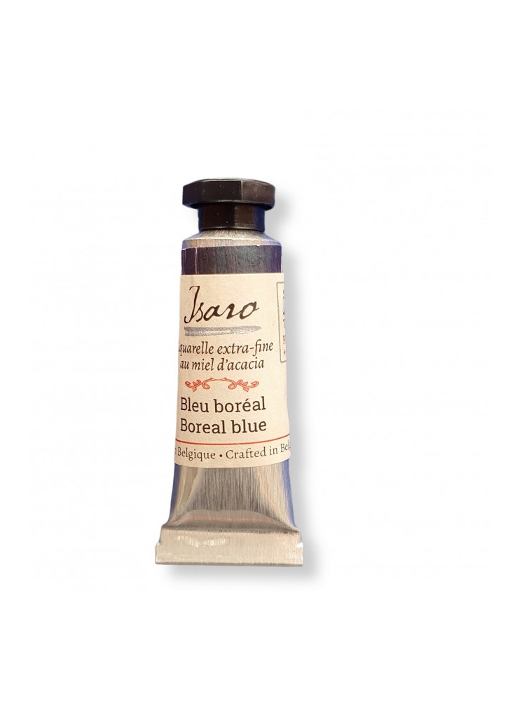 Aquarelle extra fine en tube - Bleu boréal - Isaro