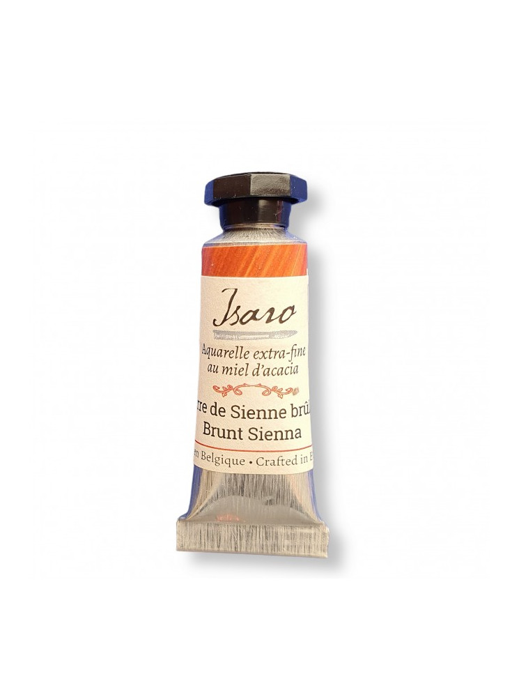 Aquarelle extra fine en tube - Terre de Sienne brulée - Isaro