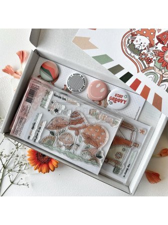La Groovy Box - Collection "Peace And Love" - Chou & Flowers