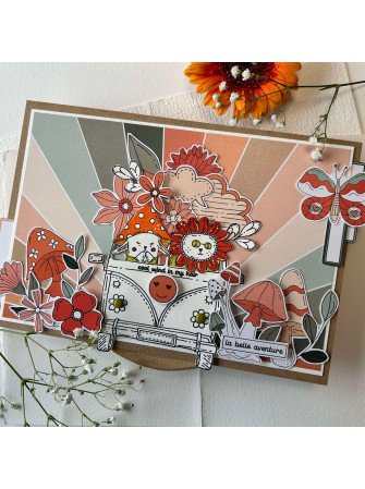La Groovy Box - Collection "Peace And Love" - Chou & Flowers
