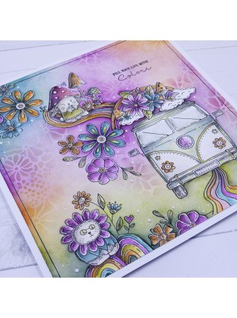 La Groovy Box - Collection "Peace And Love" - Chou & Flowers