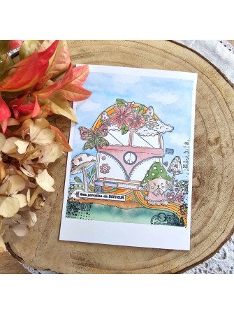 La Groovy Box - Collection "Peace And Love" - Chou & Flowers