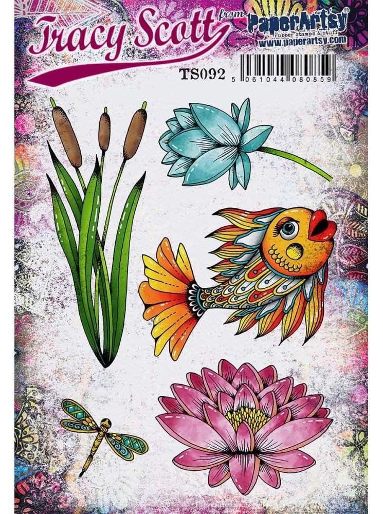 Tampon cling - 92 - Collection "Tracy Scott" - PaperArtsy