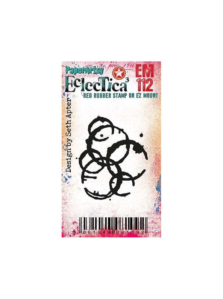 Mini tampon cling - 112 - Collection Eclectica - PaperArtsy