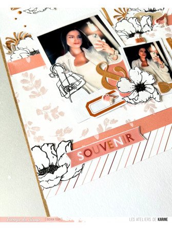 Immortaliser l'Instant - Tampon clear - Collection "Family" - Les Ateliers de Karine