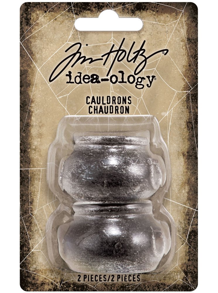 Ornements résine - Chaudrons - Tim Holtz idea-ology