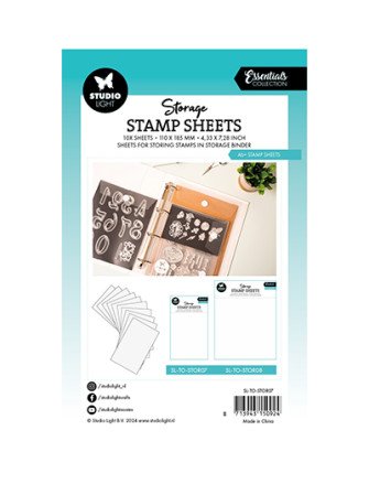 Feuilles pour tampons A6 - Collection "Essentiels" - Studio Light