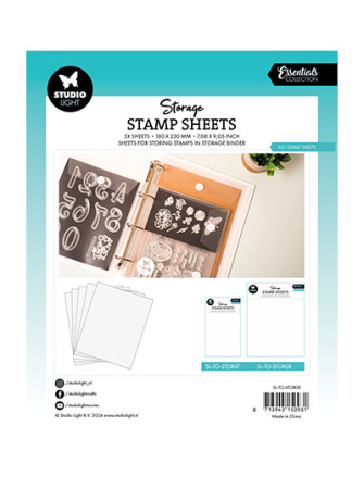 Feuilles pour tampons A5 - Collection "Essentiels" - Studio Light