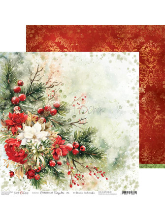 Pack papiers 20 x 20 cm - Collection "Christmas Everywhere"  - Craft O'Clock