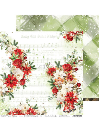 Pack papiers 20 x 20 cm - Collection "Christmas Everywhere"  - Craft O'Clock