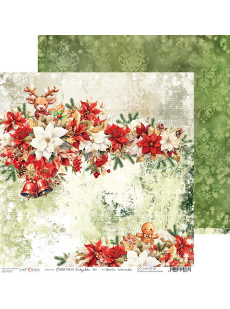 Pack papiers 20 x 20 cm - Collection "Christmas Everywhere"  - Craft O'Clock