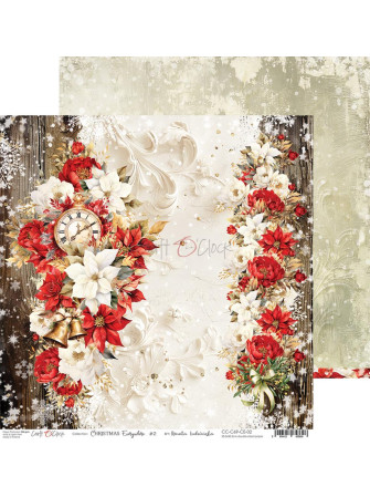 Pack papiers Mix 20 x 20 cm - Collection "Christmas Everywhere"  - Craft O'Clock