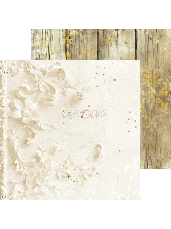 Pack papiers de fond 20 x 20 cm - Collection "Christmas Everywhere"  - Craft O'Clock