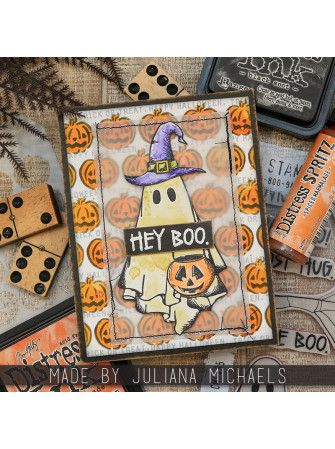 Tampon cling - Boo Crazy - Tim Holtz - Stampers Anonymous