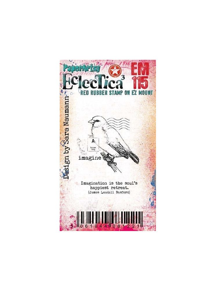 Mini tampon cling - 115 - Collection Eclectica - PaperArtsy