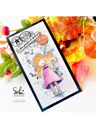 Monster Party - Collection "So' Vintage" - Tampon clear - Sokai