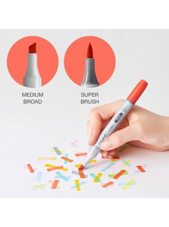 Trousse de 12 Marqueurs Portrait - Marqueurs à alcool - Copic Ciao