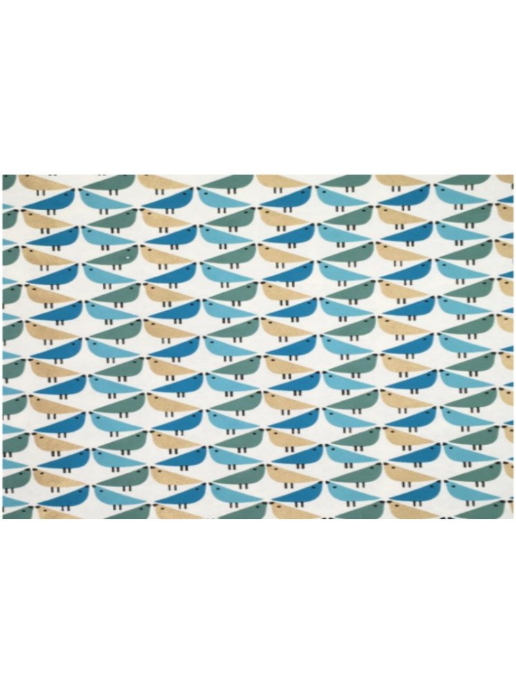 Papier Indien Fait Main - Oiseaux Graphiques - Esprit Papier
