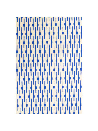 Papier Lokta Imprimés - Bleu  - La Collection Népalaise - Artemio