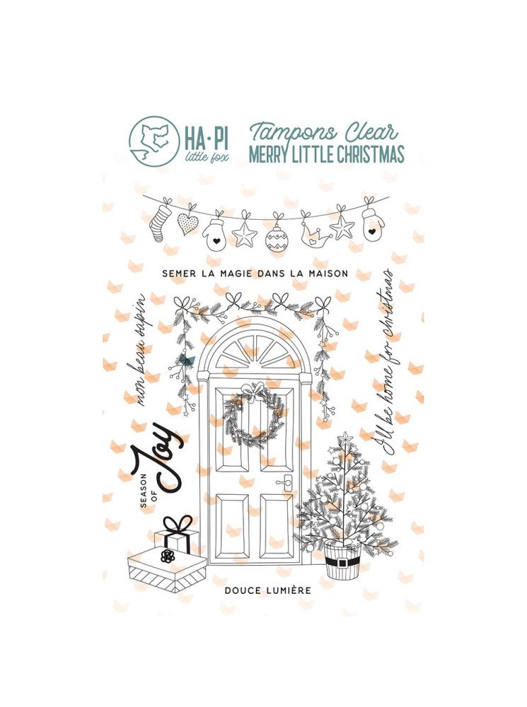 Home for Christmas - Collection "Merry Little Christmas" - Tampon clear - HA PI Little fox