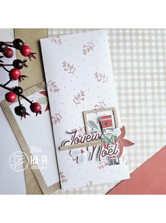 Chipboards - Collection "Merry Little Christmas" - Ha Pi Little Fox