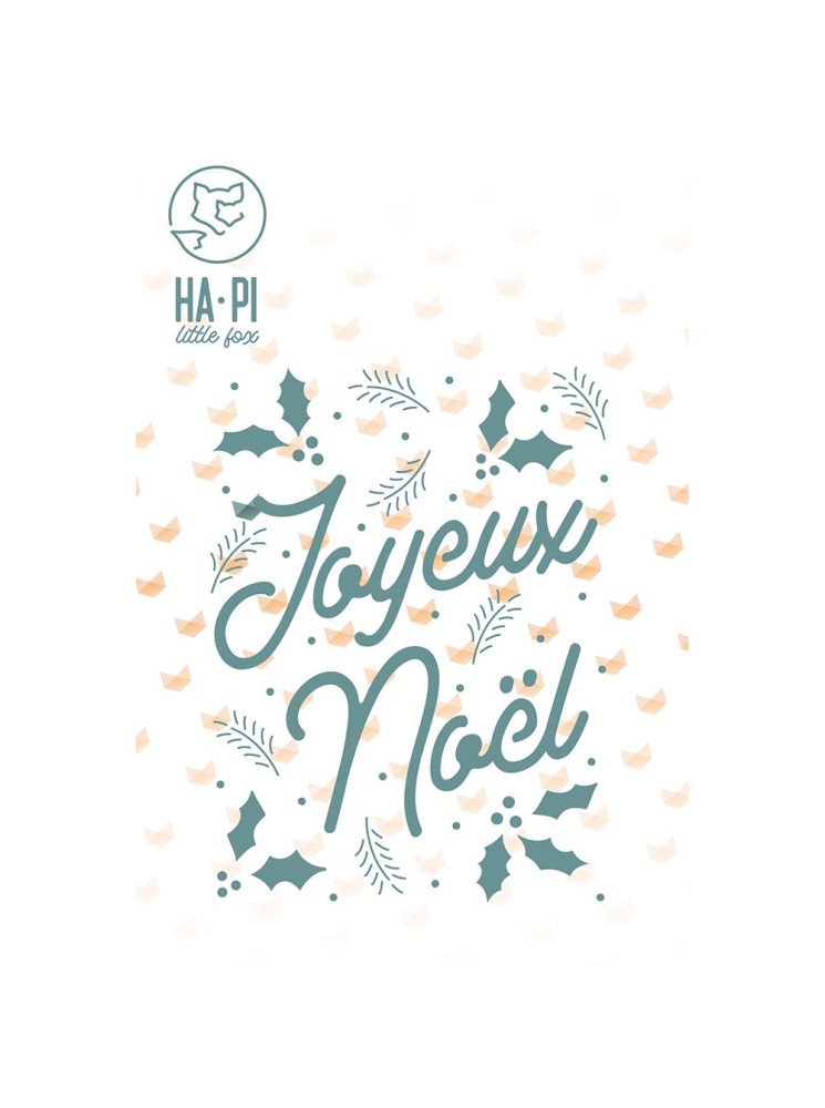 Joyeux Noël - Collection "Merry Little Christmas"  - dies -  HA PI Little Fox