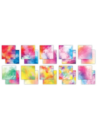 Pigment Infusions  - Collection "the essential" - Kit papiers 12" x 12" - Craft Consortium