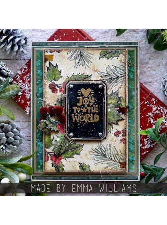 Tiny Holly - Stencils - Tim Holtz - Stampers Anonymous