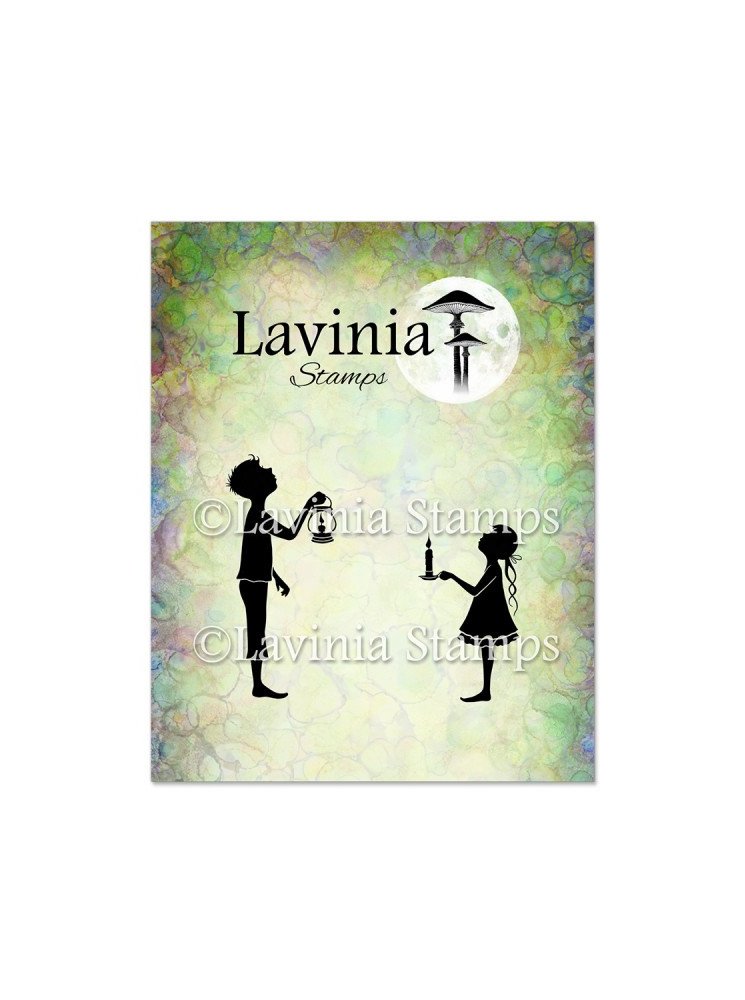 Annie et Edward - Tampon clear - Collection "Starlight Whispers" - Lavinia