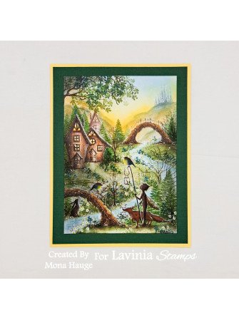 Woodsite View - Tampon clear - Collection "Starlight Whispers" -  Lavinia