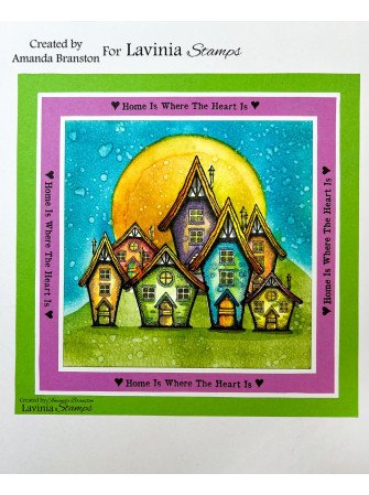 Woodsite View - Tampon clear - Collection "Starlight Whispers" -  Lavinia