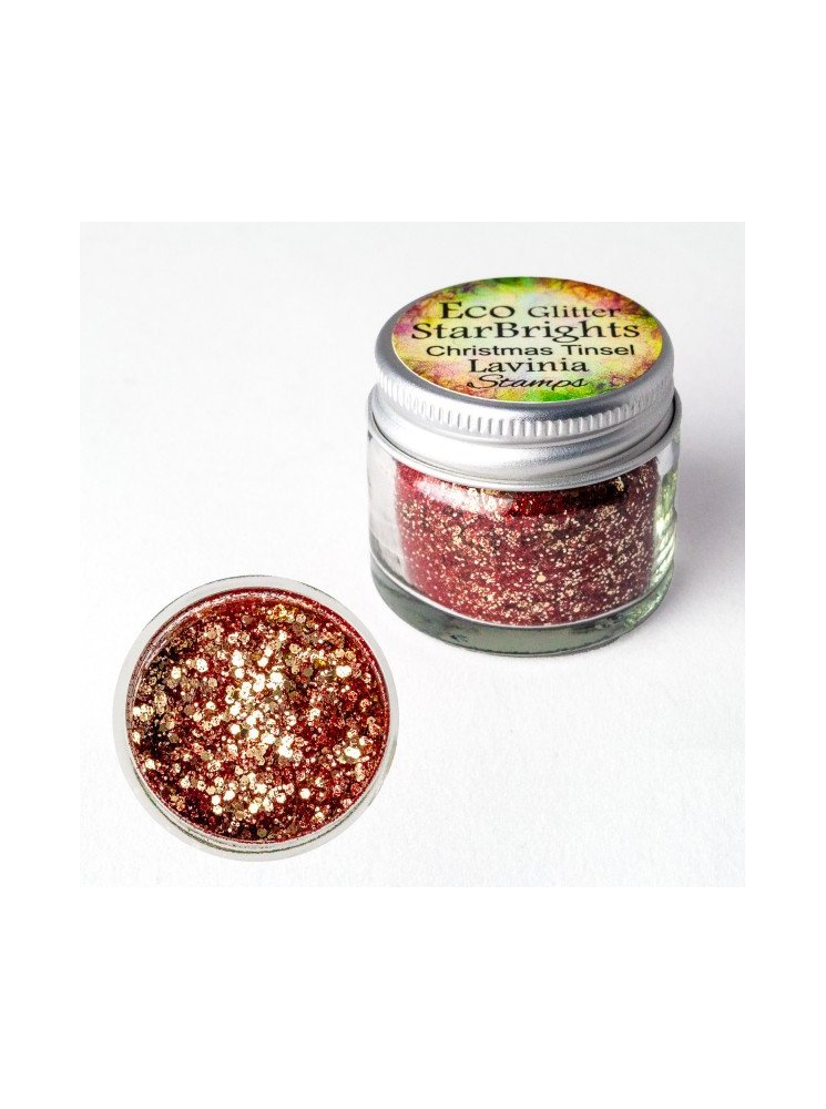 Eco Glitter StarBrights - Christmas Tinsel - Lavinia